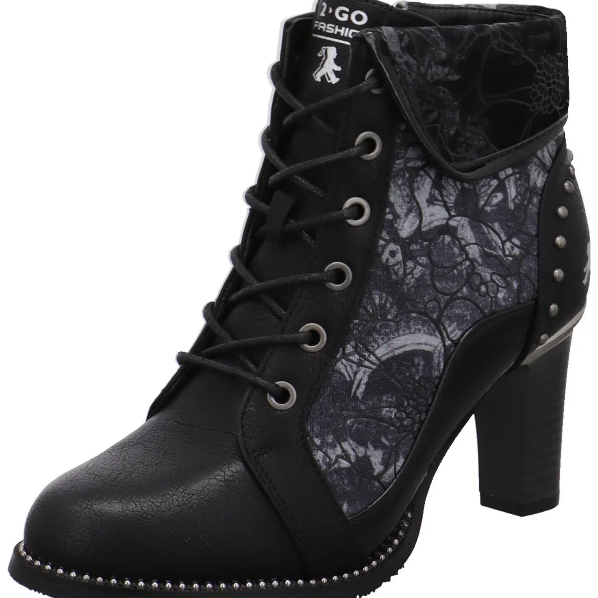 2 Go Fashion Schnürstiefelette