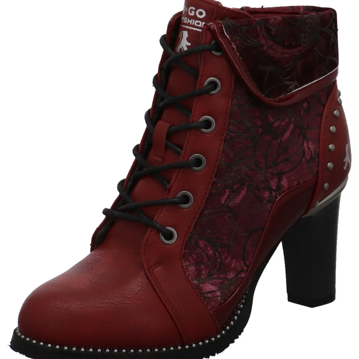 2 Go Fashion Schnürstiefelette