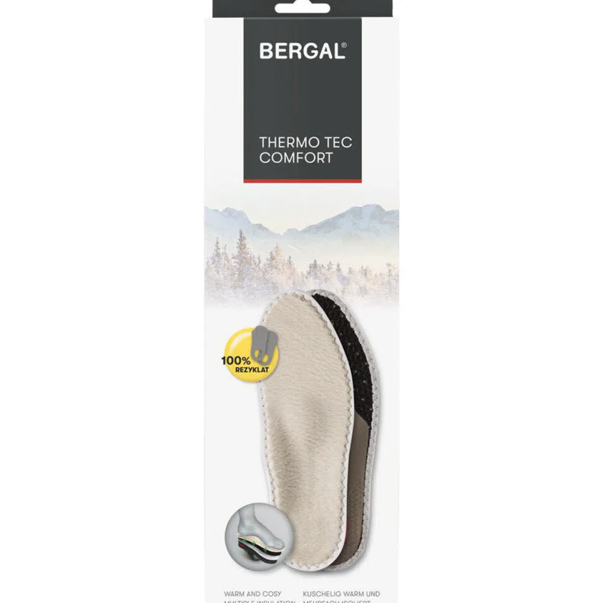 Bergal Einlegesohle Thermo Tec Comfort