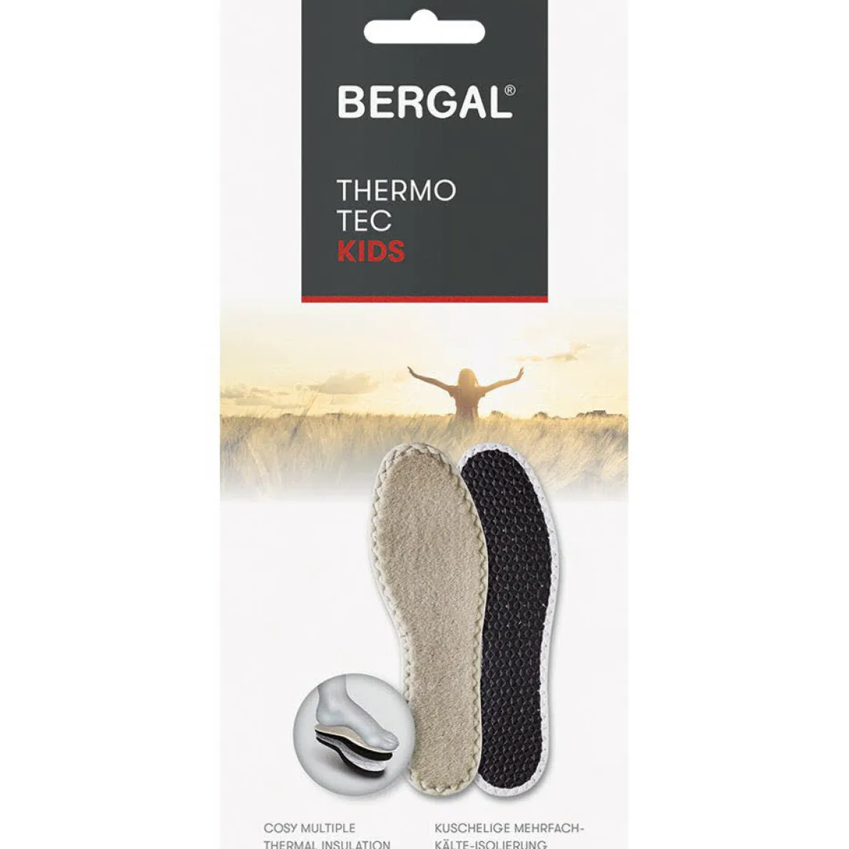 Bergal Einlegesohle Thermo Tec Kids