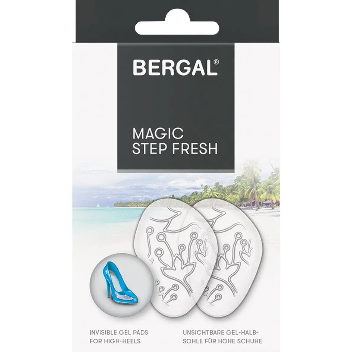 Bergal Einlegesohle Magic Step Fresh