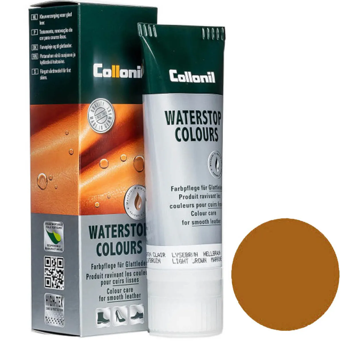 Collonil Pflegecreme Waterstop Colours Hellbraun