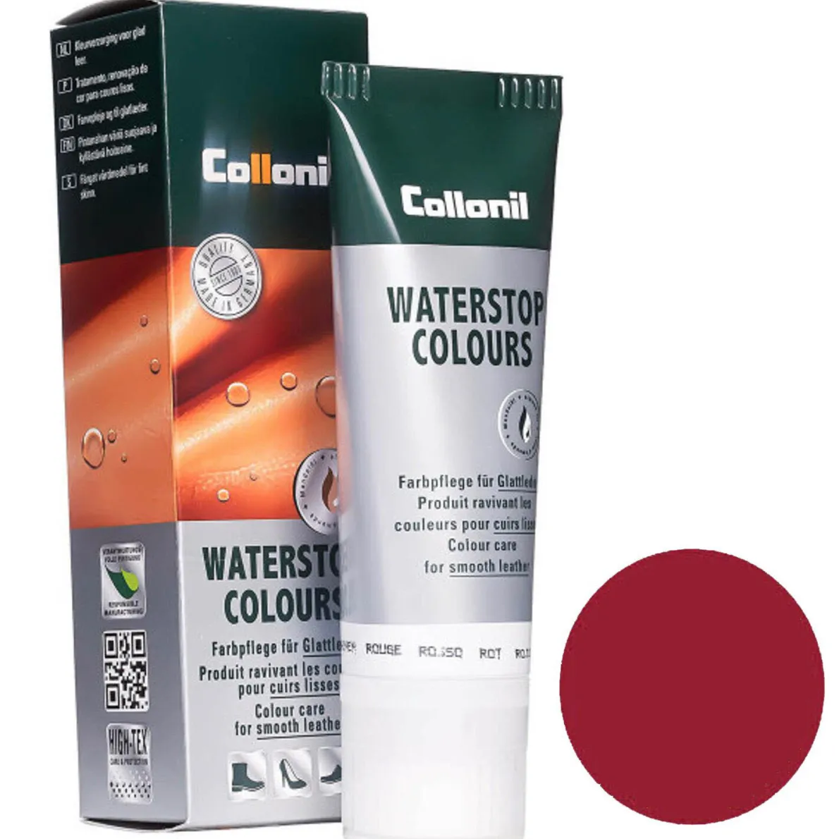 Collonil Pflegecreme Waterstop Colours Rot