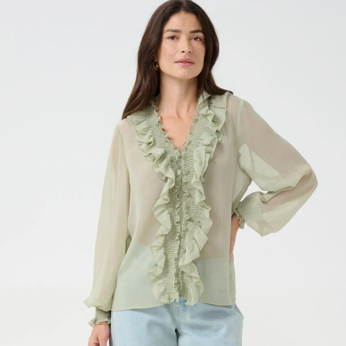 Cream Bluse CREmery Blouse