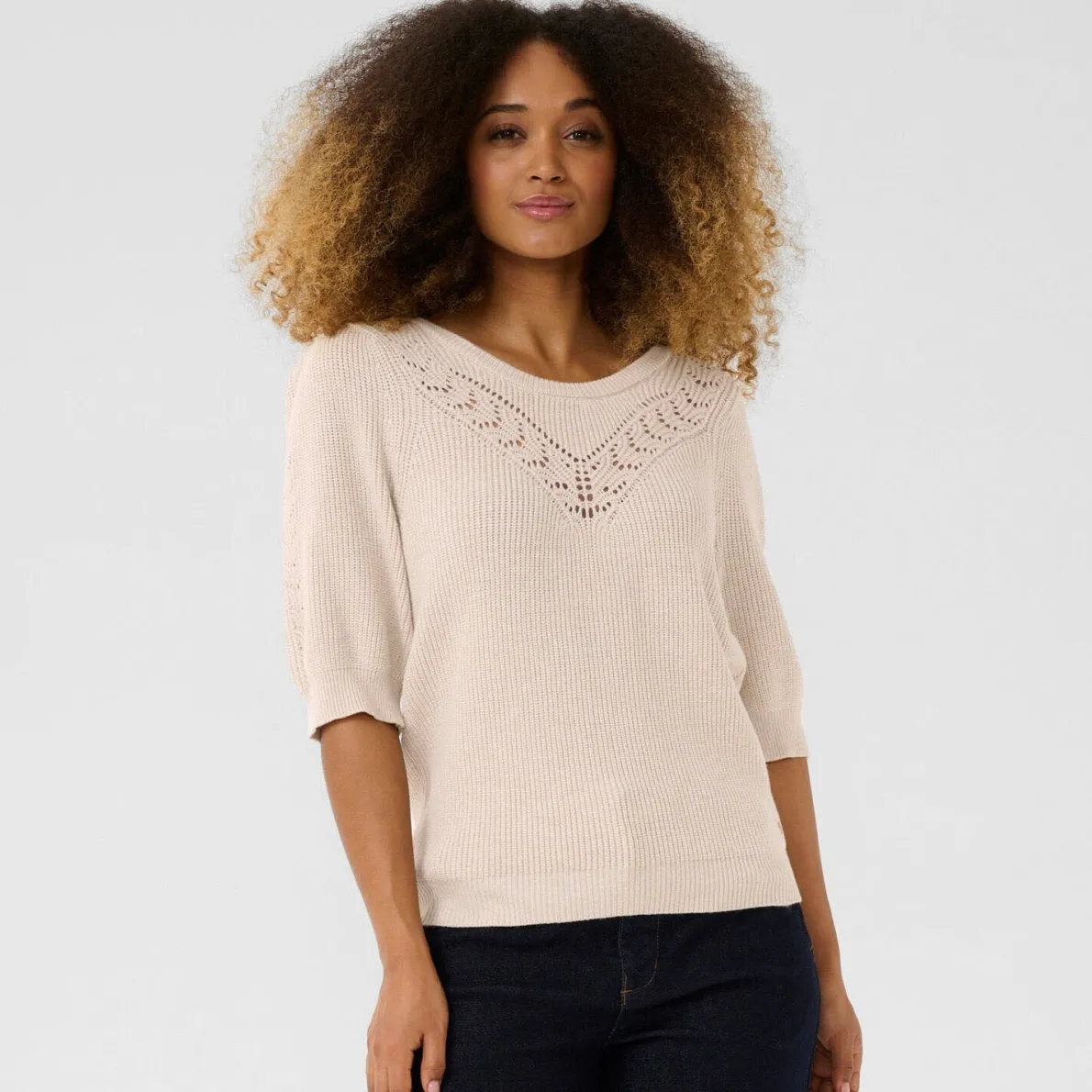 Cream Pullover CRDela