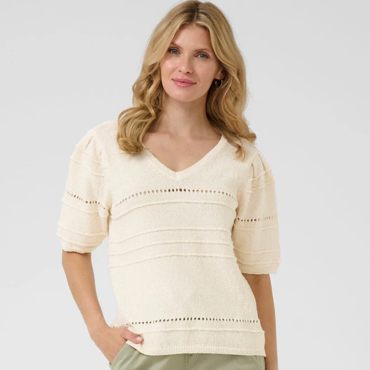 Cream Pullover CRPoppo Knit Blouse