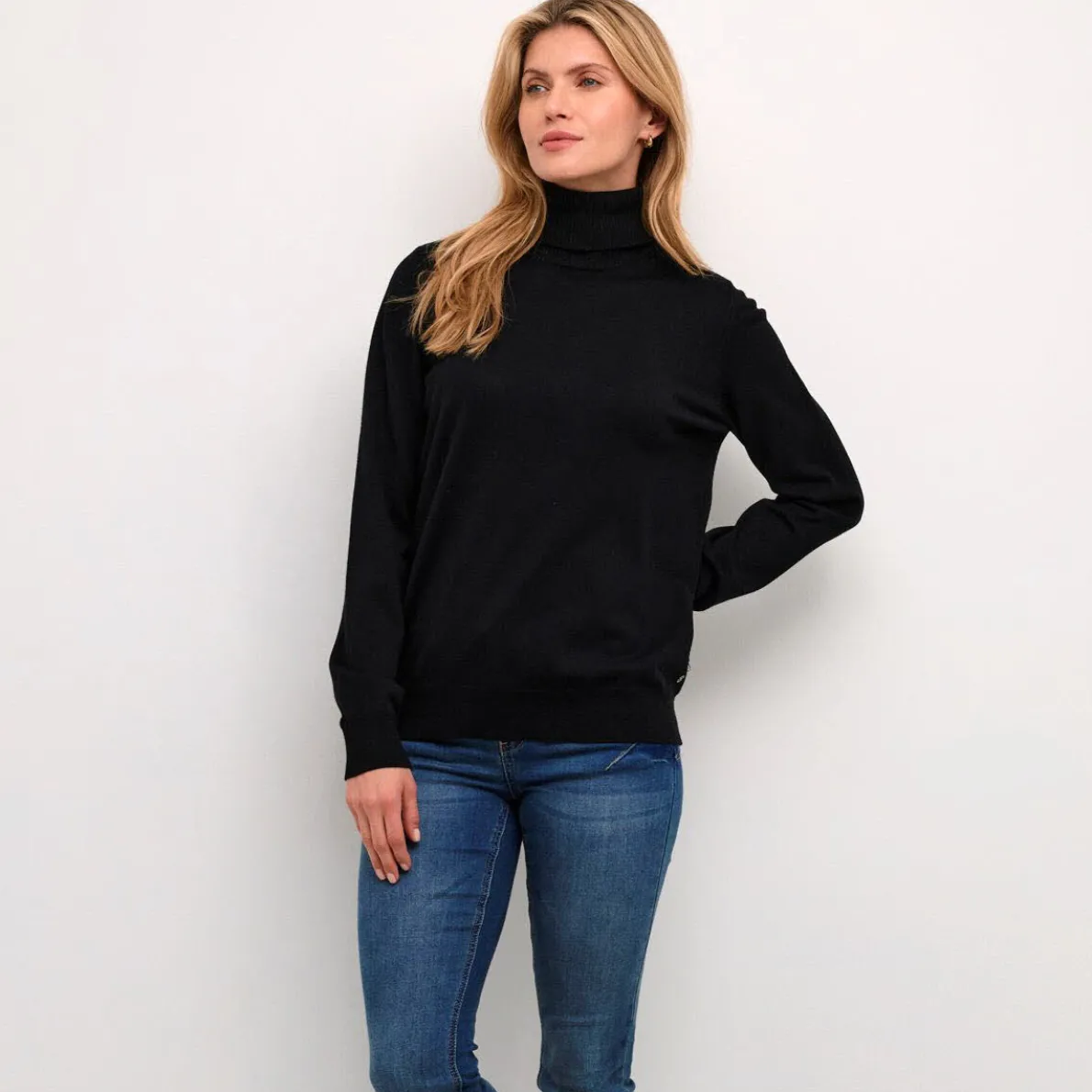 Cream Pullover CRVillea Knit Rollneck