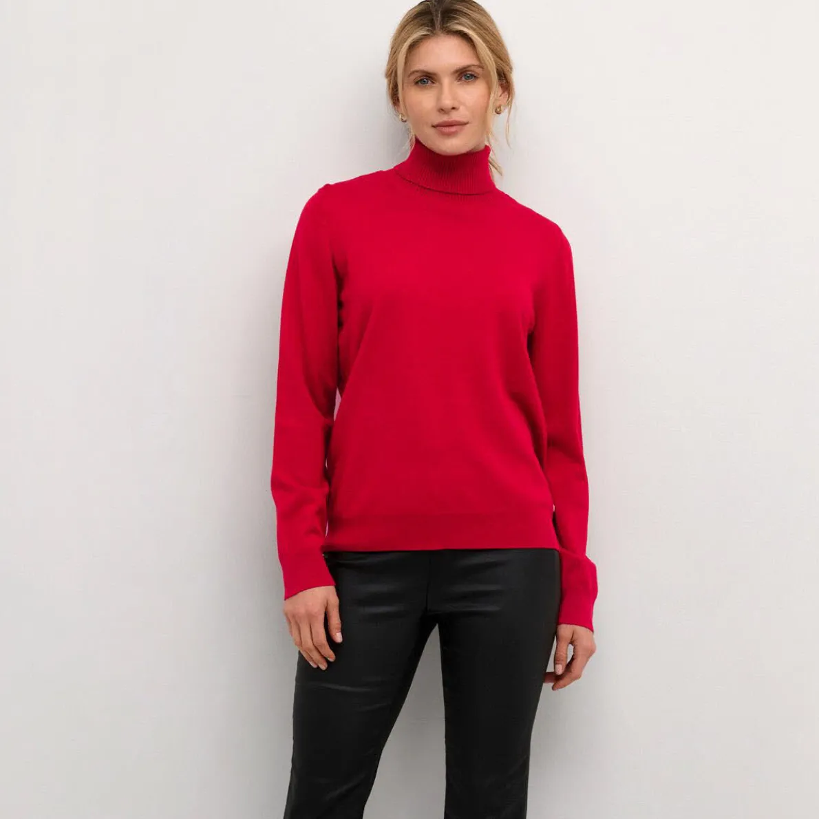 Cream Pullover CRVillea Knit Rollneck