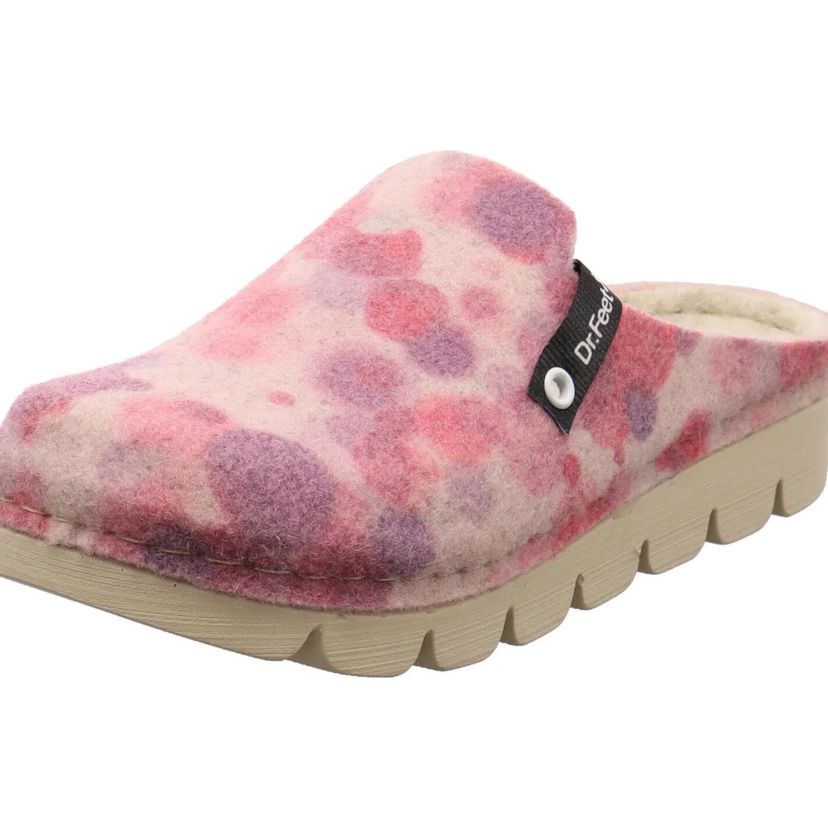 Dr. Feet Hausschuh Wooly
