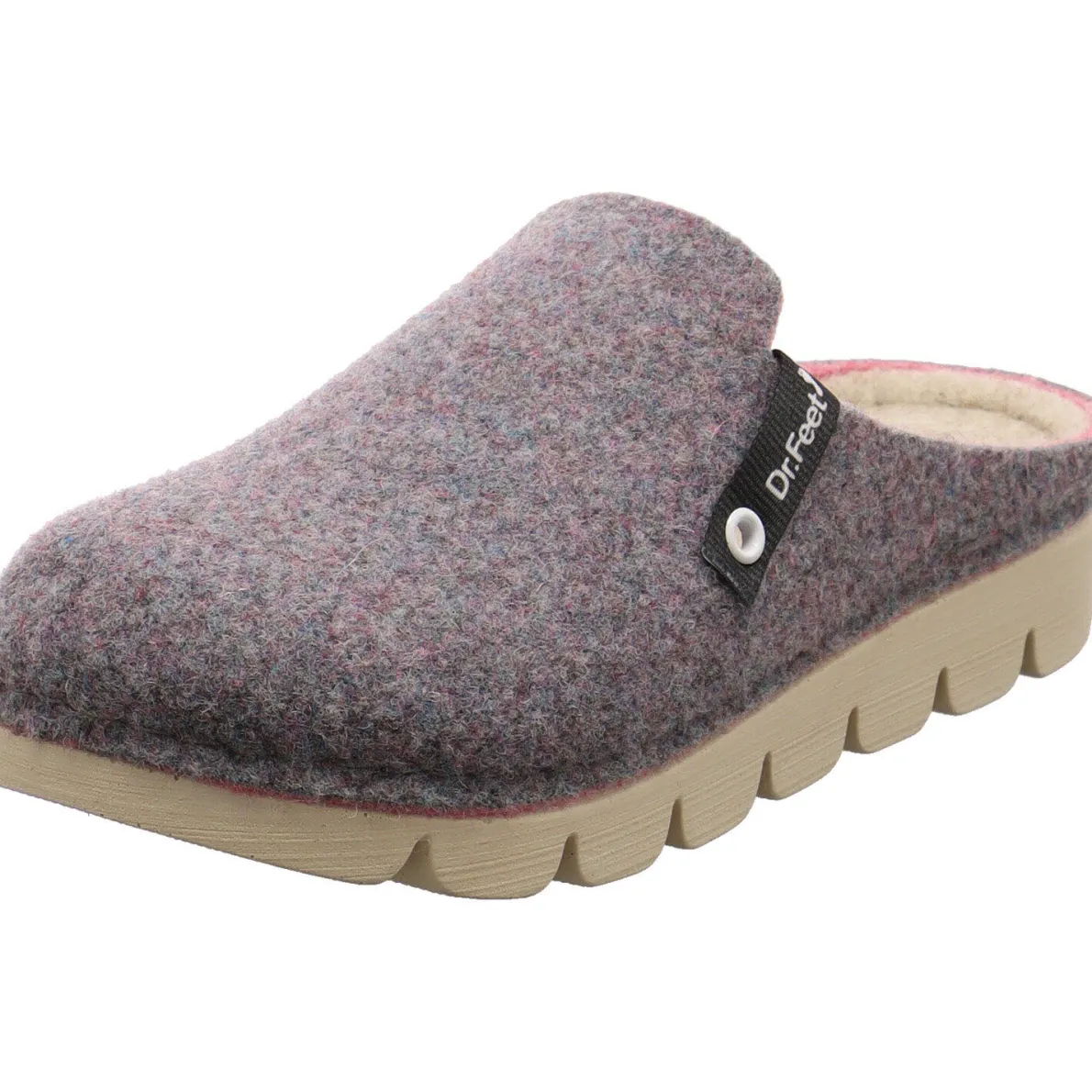 Dr. Feet Hausschuh Wooly