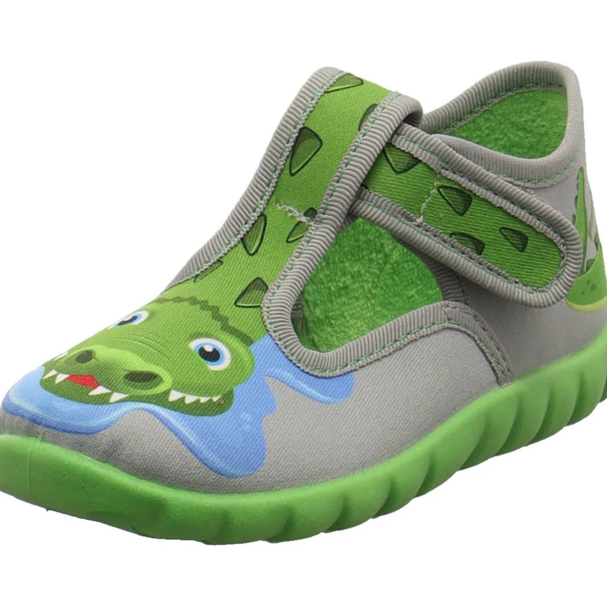 Fischer Markenschuh Hausschuh Krokodil