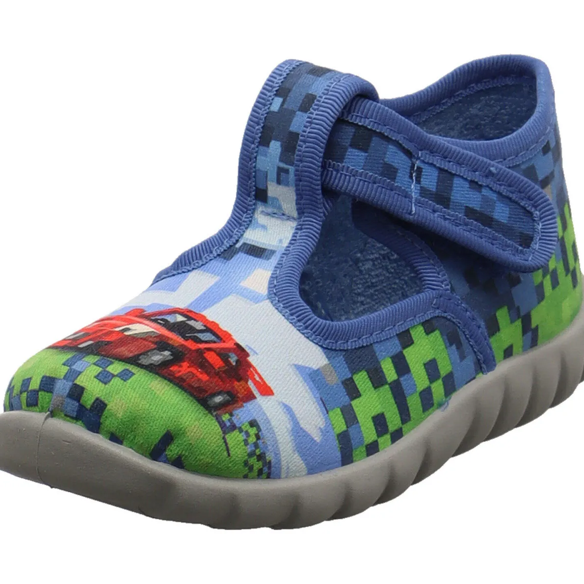 Fischer Markenschuh Hausschuh Auto
