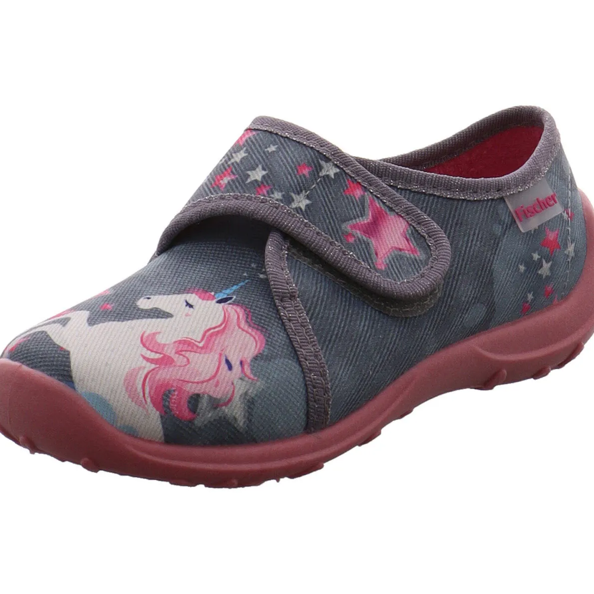 Fischer Markenschuh Hausschuh Einhorn