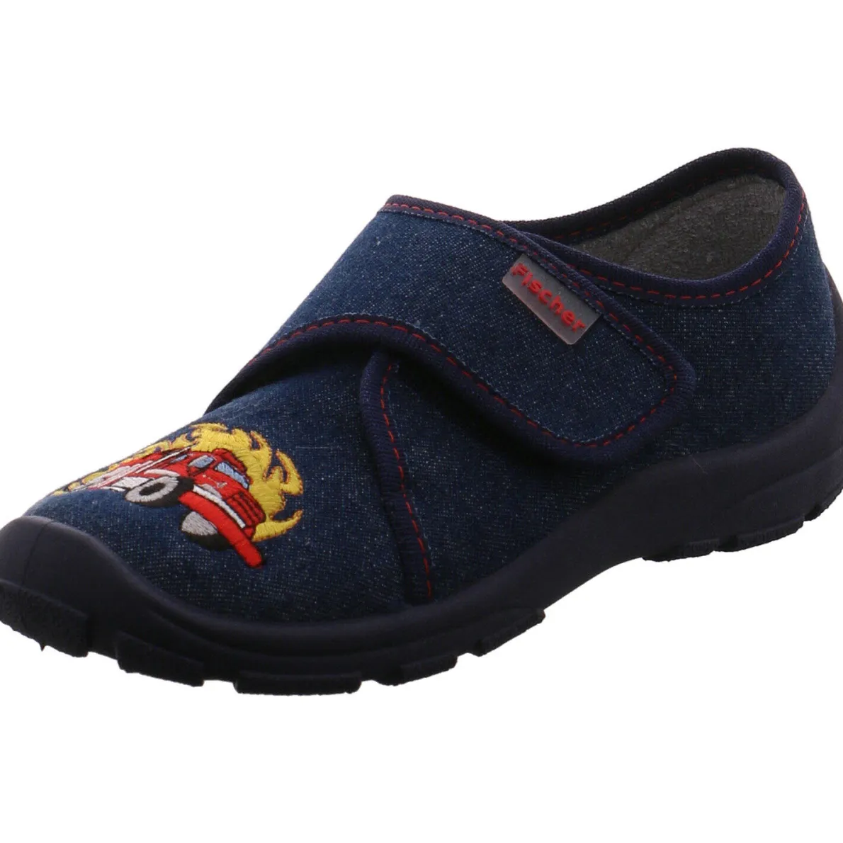 Fischer Markenschuh Hausschuh Feuerwehr