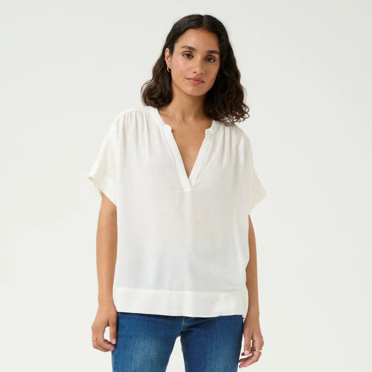 Kaffe Bluse KAmilia Wing SL Blouse