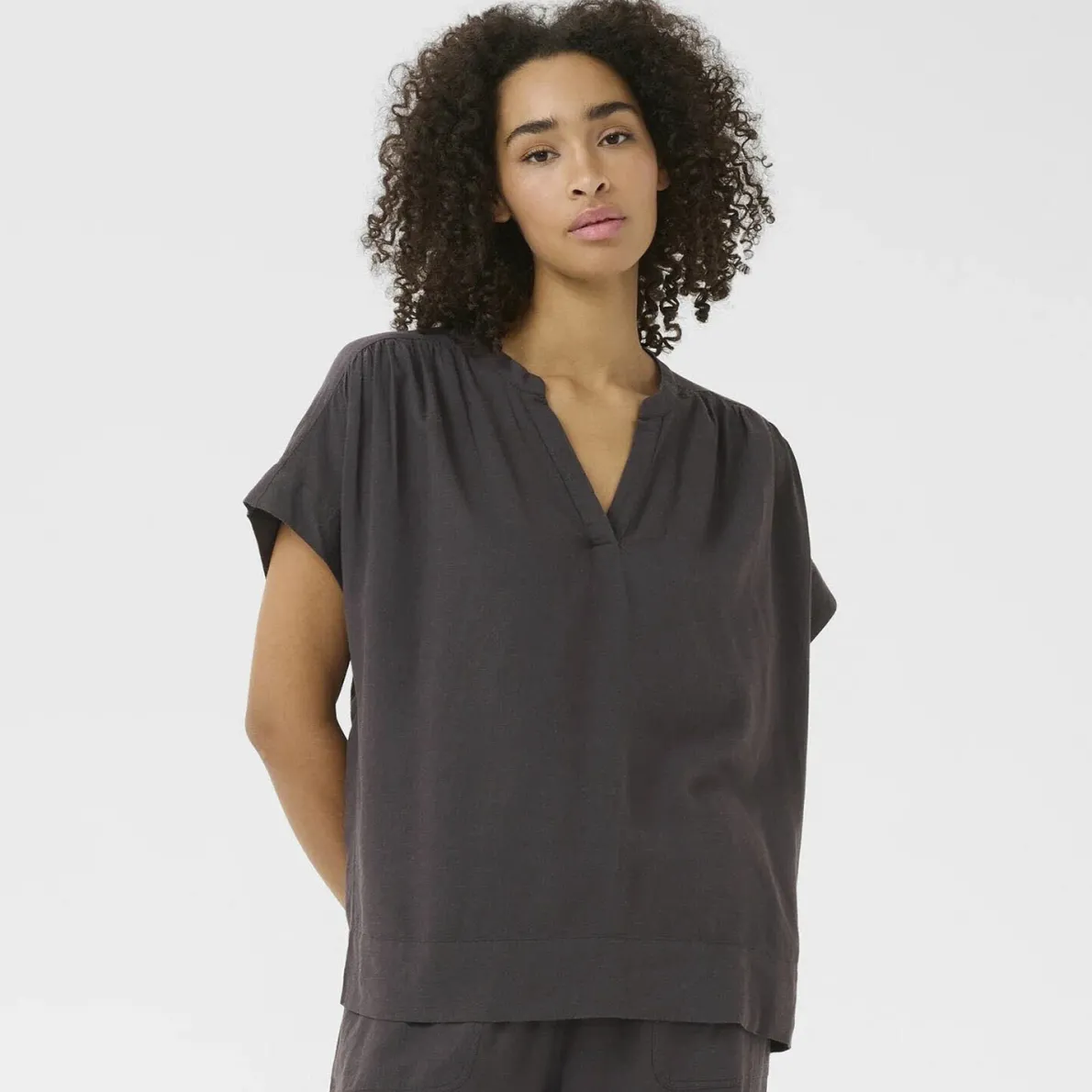 Kaffe Bluse KAmilia Wing SL Blouse