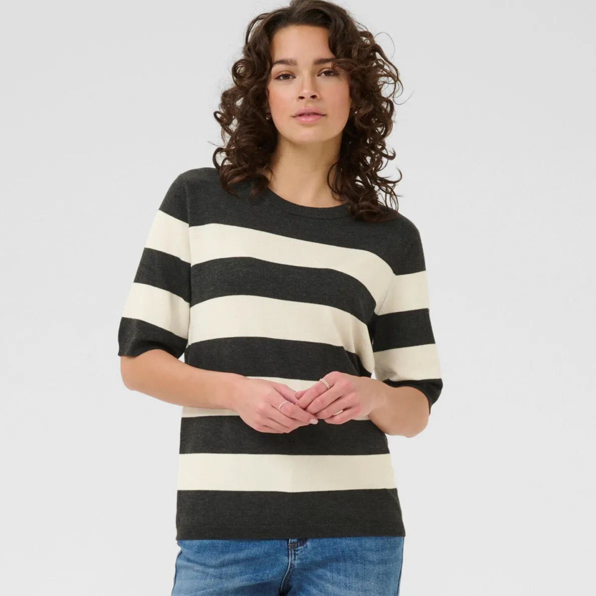 Kaffe Pullover KAlizza Striped Knit