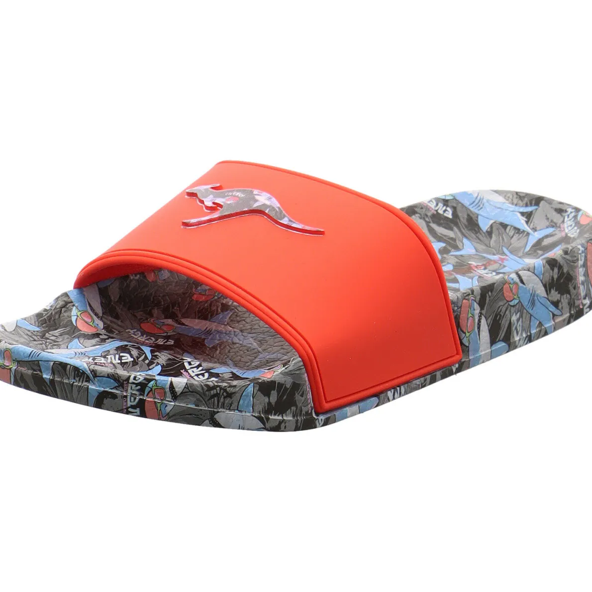 Kangaroos Pantolette K-Slide Print