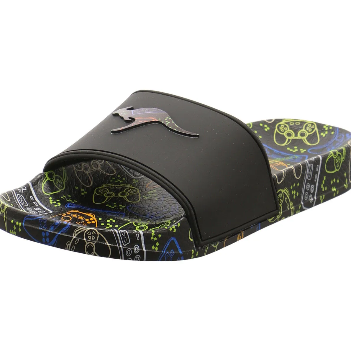 Kangaroos Pantolette K-Slide Print