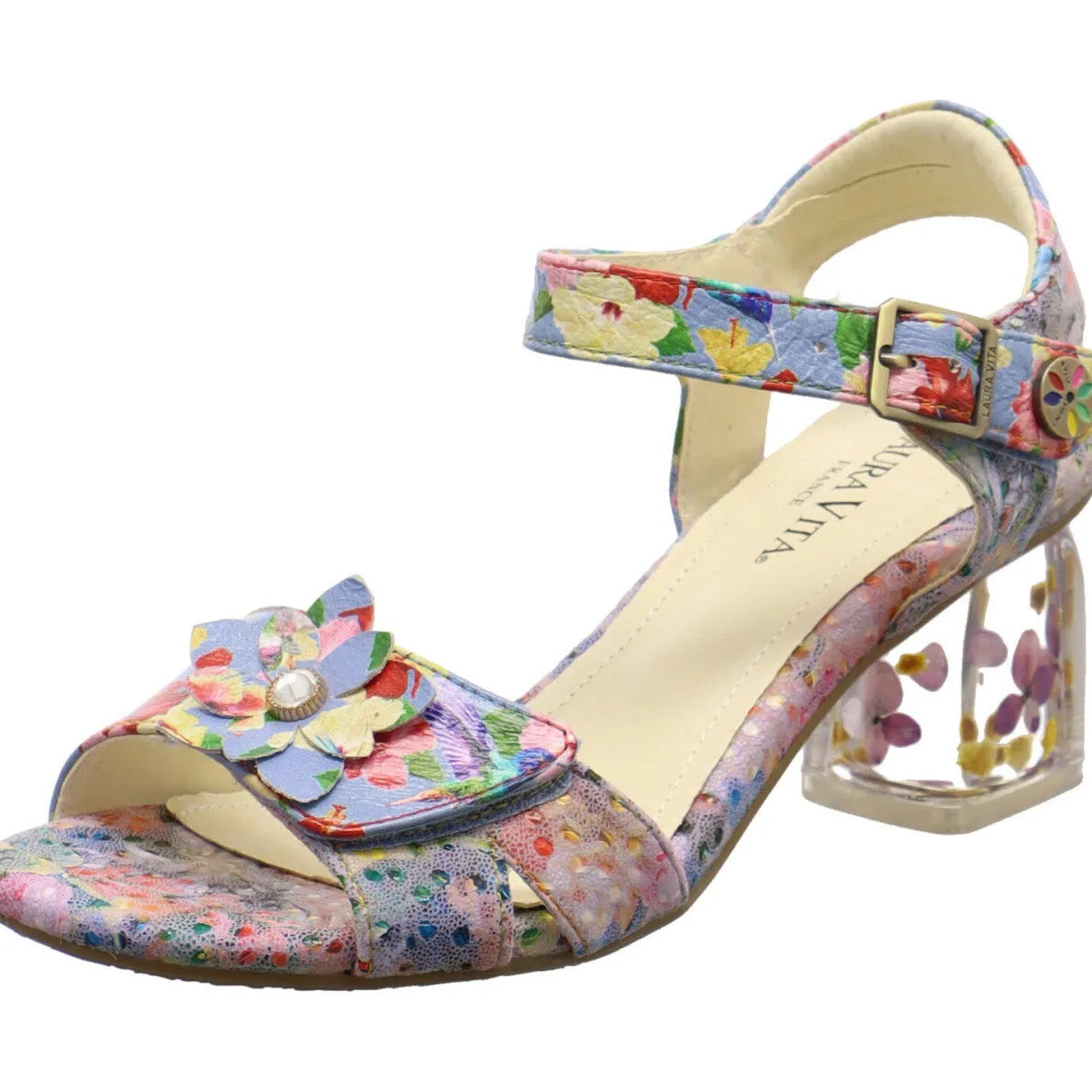 Laura Vita Sandalette Framboise