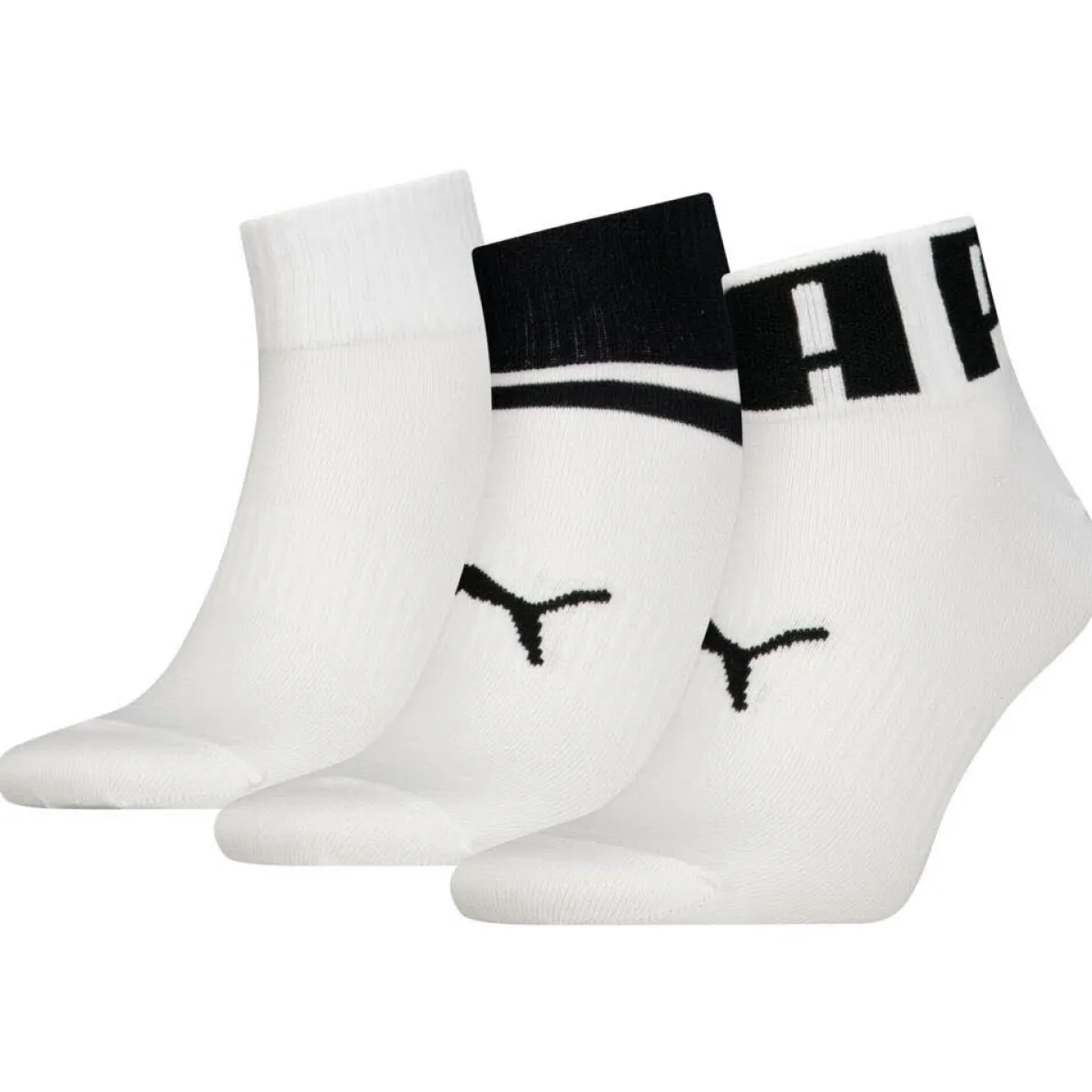 Puma Socken Big Logo Quarter
