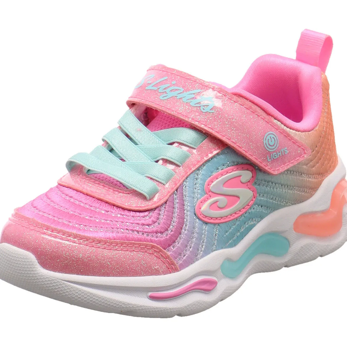 Skechers Sneaker low S Lights Wavy Beams Ombre Express
