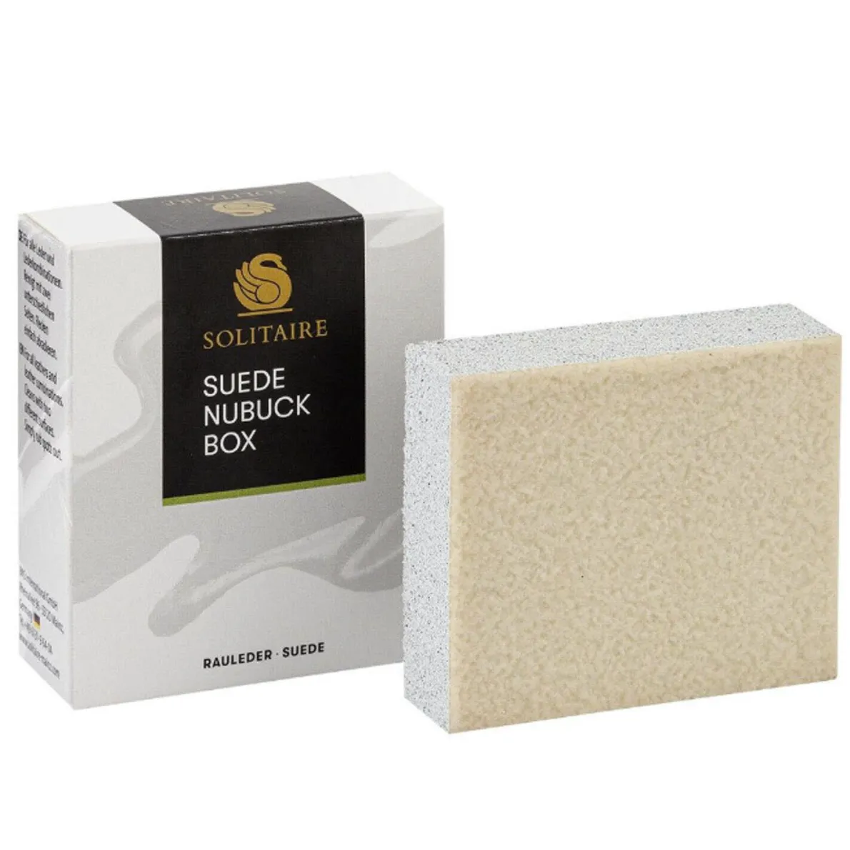Solitaire Schwamm Suede Nubuck Box