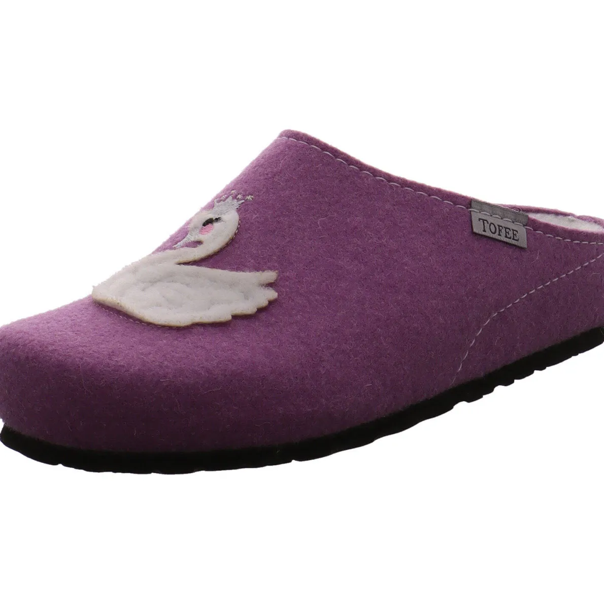 Tofee Hausschuh Schwan